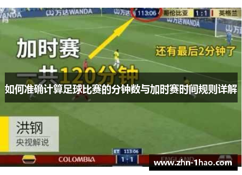 如何准确计算足球比赛的分钟数与加时赛时间规则详解